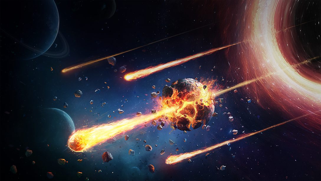 Presentiamo Meteora: un gioco di corse cosmiche di sopravvivenza per PS VR2