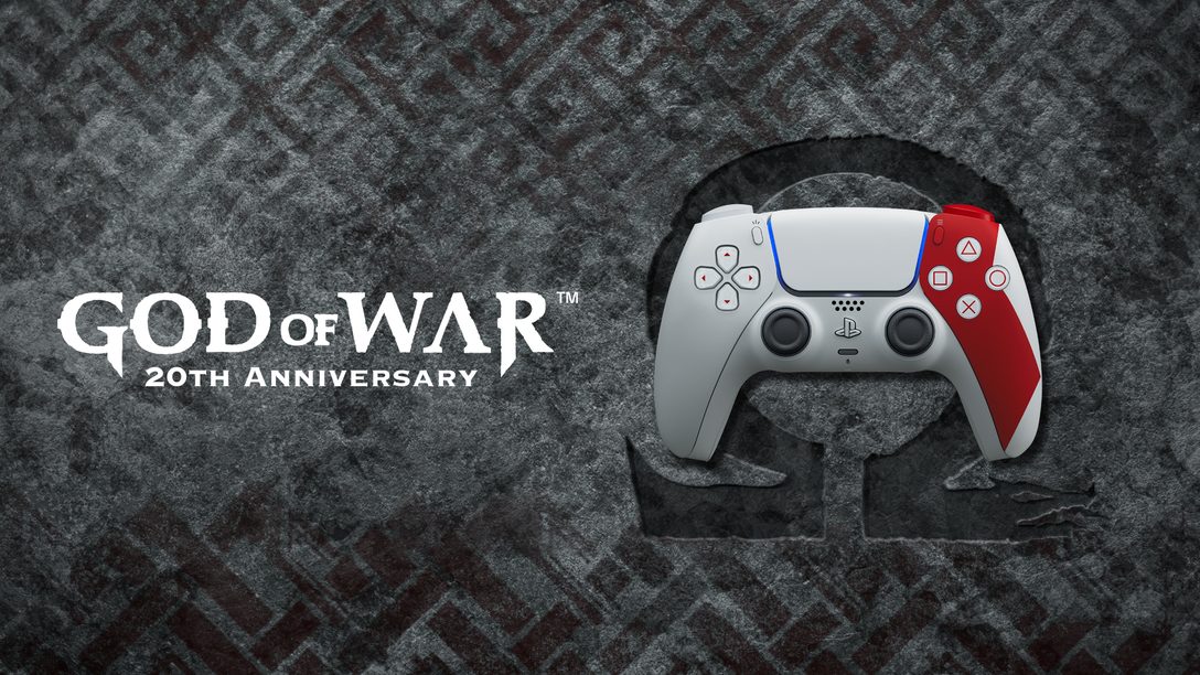 Celebrate l’eroismo di Kratos con il Controller wireless DualSense – Edizione limitata 20° anniversario di God of War